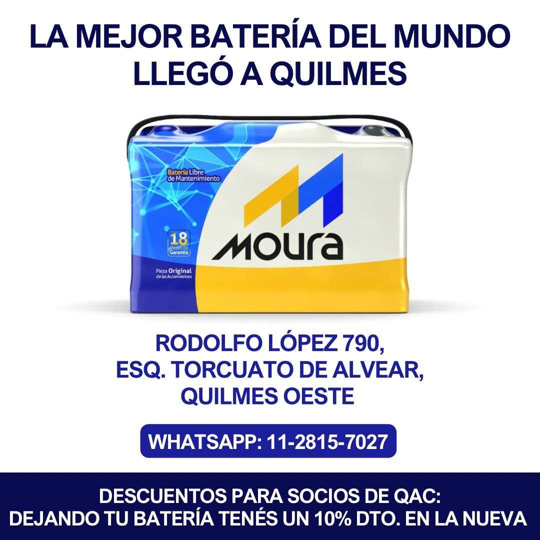 Baterías Moura Quilmes