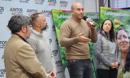 Martiniano encabezó plenario de Juntos en Quilmes