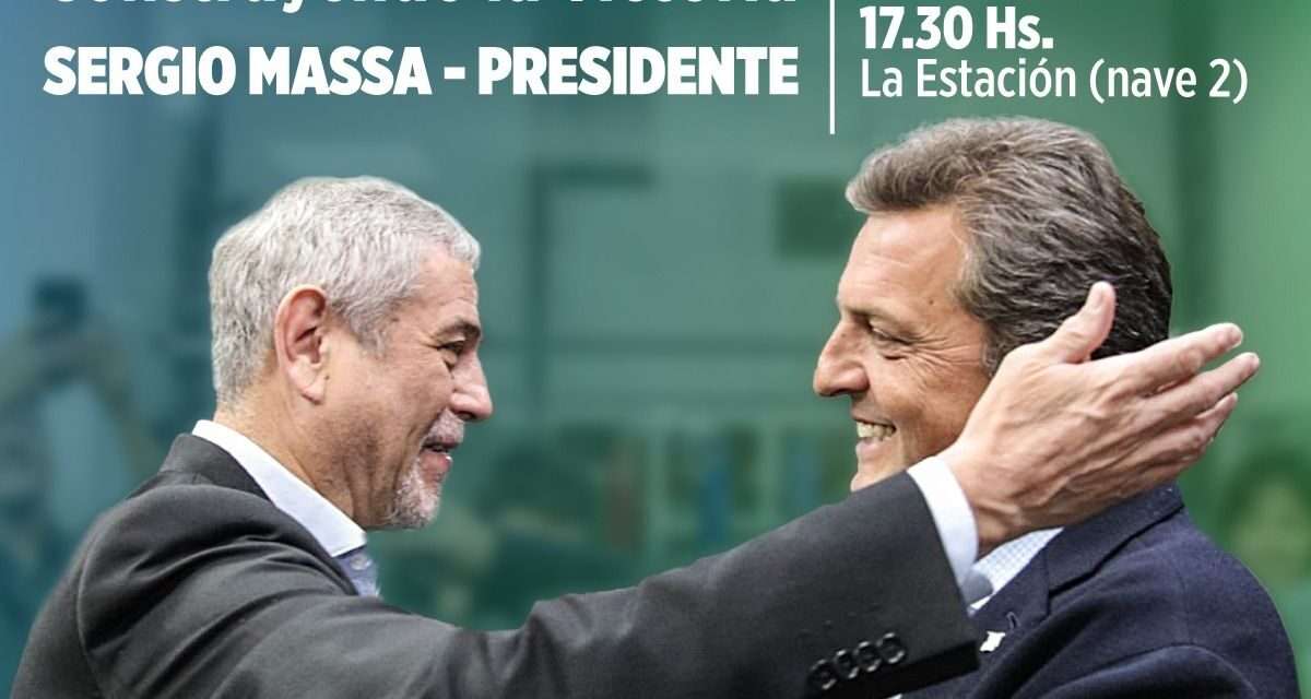 Con un plenario, Ferraresi arranca una fuerte campaña "Massa Presidente"