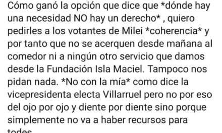 El Padre “Paco” Oliveira le pidió “coherencia” a los votantes de Milei