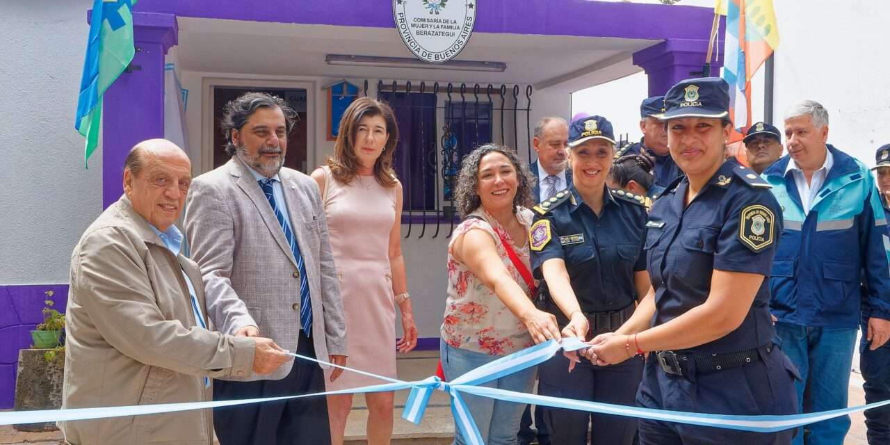 Berazategui tiene nueva sede de la Comisaría de la Mujer y la Familia
