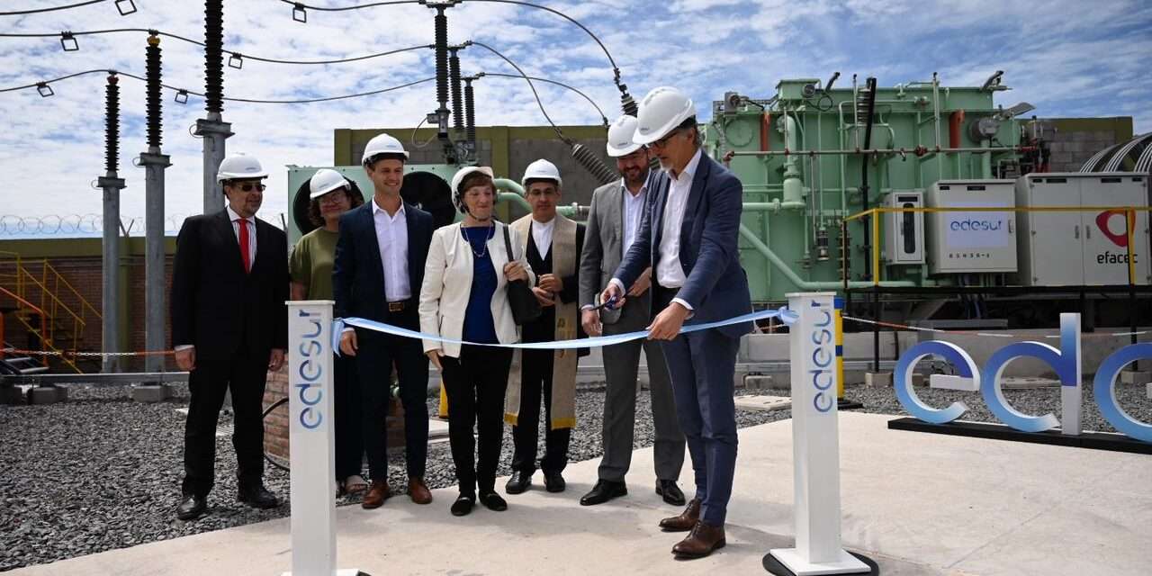Edesur tiene una nueva Subestación a su red en San Vicente que beneficia a 50 mil clientes
