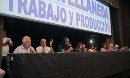 Plenario de la Multisectorial de Trabajo y Producción en Avellaneda