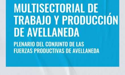 Multisectorial del Trabajo y la Producción en Avellaneda