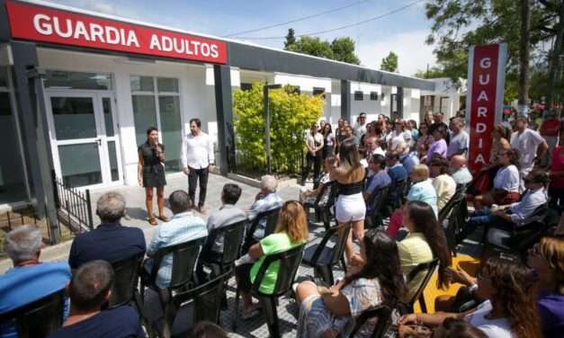 Con el ministro Kreplak, Mayra inauguró la refacción integral de la Guardia de Adultos del Hospital de Solano