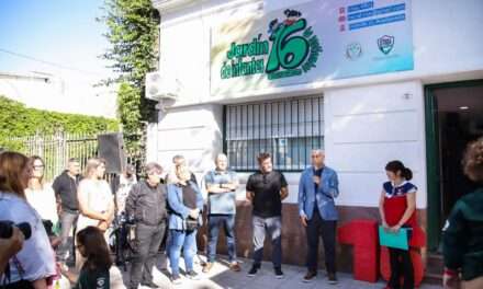 Ferraresi inauguró el nuevo edificio del jardín de infantes del STMA