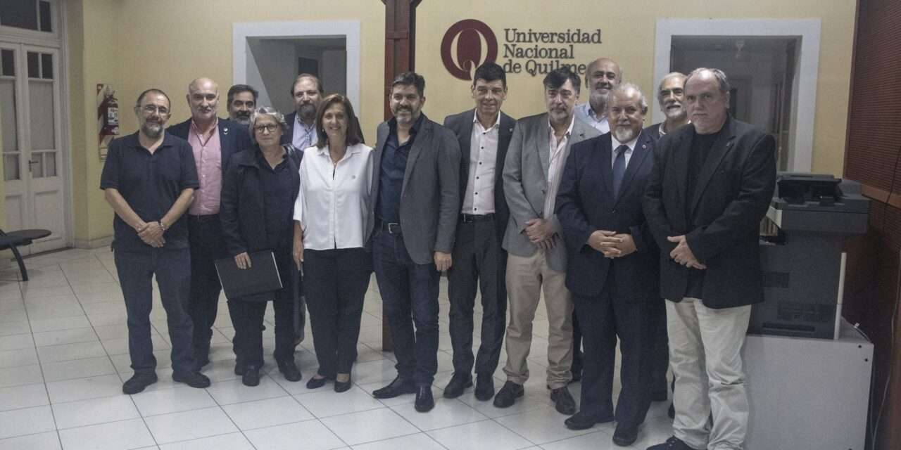 Bianco se reunió con rectores de universidades nacionales ante el desfinanciamiento de Milei
