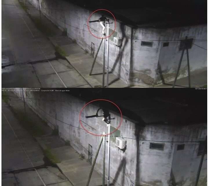 Identificaron a ladrones de cables y luminarias en varios puntos de Avellaneda