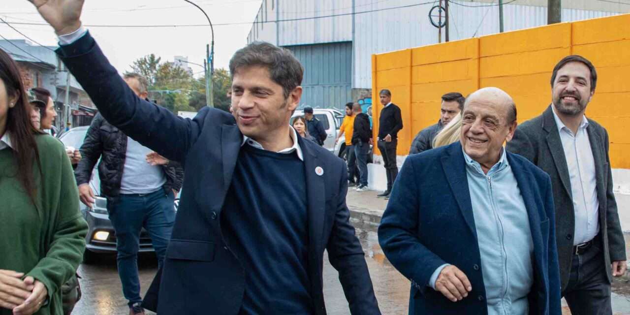 Loas de Mussi al gobernador Kicillof, quien llegó a Berazategui a inaugurar pavimentos