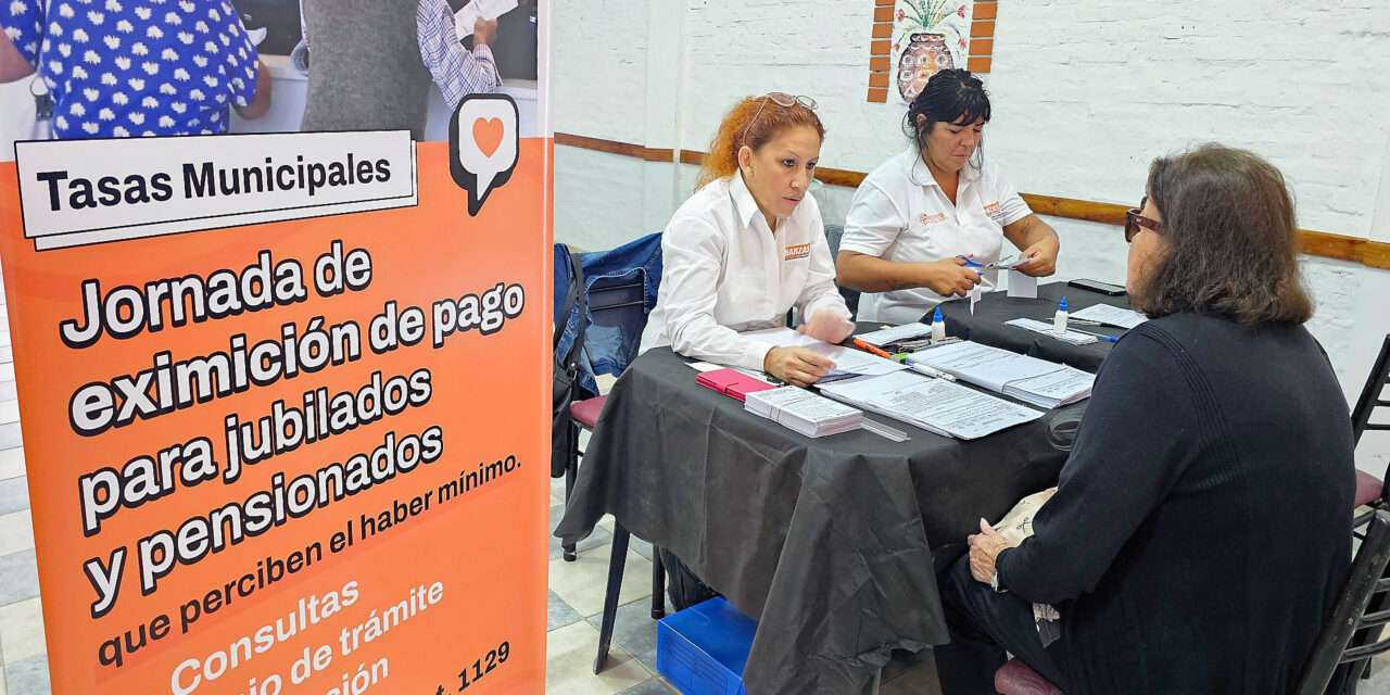 Abril llega a Berazategui con jornadas de eximisión de pago de tasas municipales