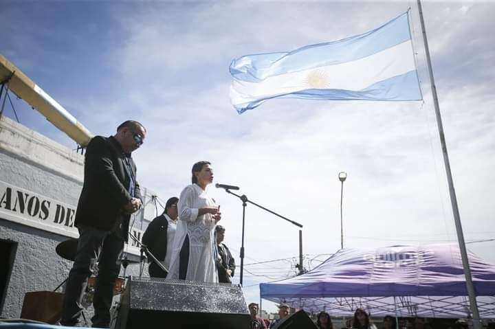 Mayra: "El pedido por nuestra soberanía va más allá de las banderas políticas y de las ideologías de los distintos gobiernos"