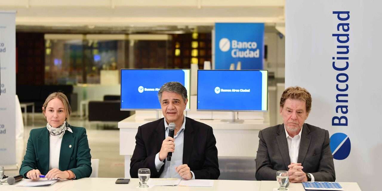 Cómo son los nuevos créditos que anunció Jorge Macri en el Banco Ciudad