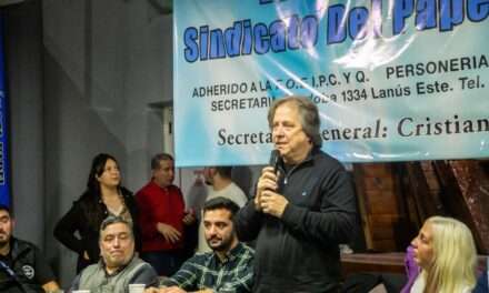 En Lanús, se lanzó el Frente Político Sindical Eva Perón