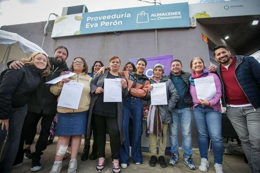 Mayra Mendoza presentó la Tarjeta Somos Quilmes Solidaria