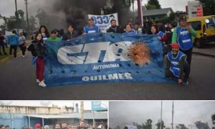 CTA a Quilmes en la Jornada Nacional de Cortes