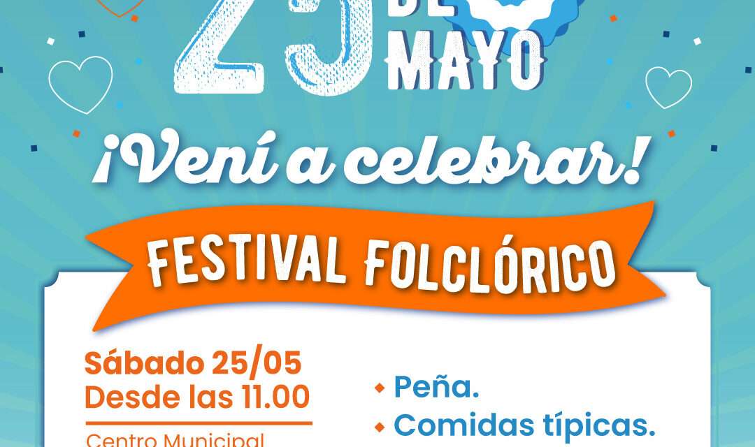 Berazategui festeja el 25 de Mayo con una Gran Peña Folclórica