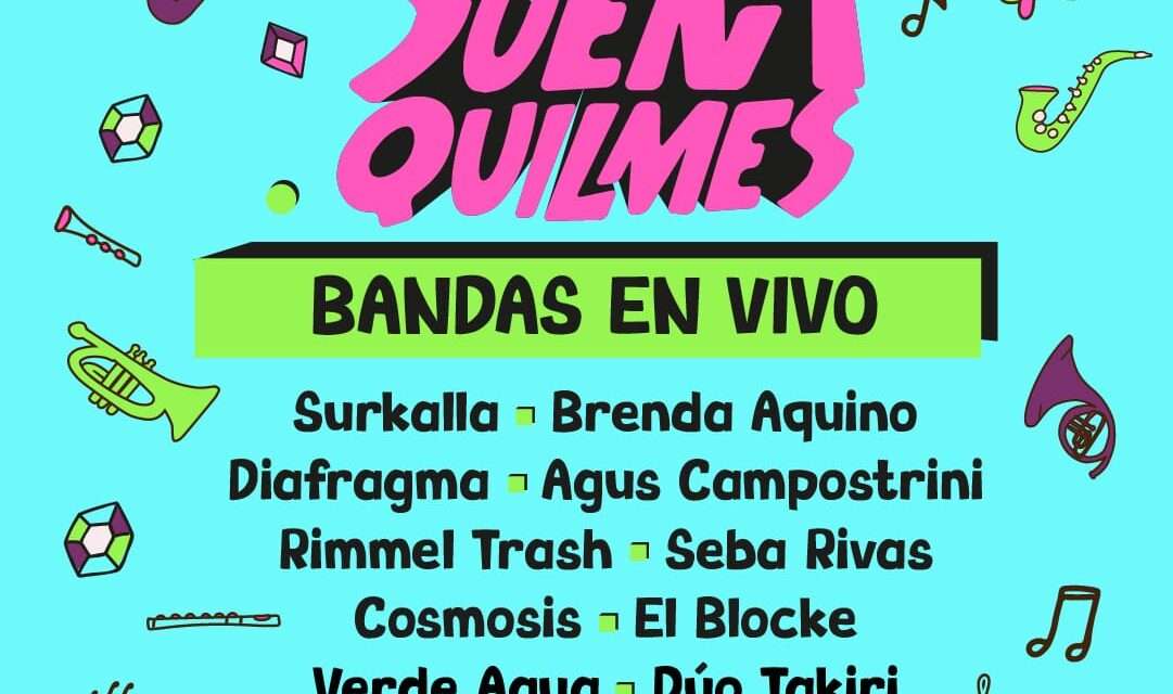 Se presentarán 10 bandas que integraron el Programa "Suena Quilmes"