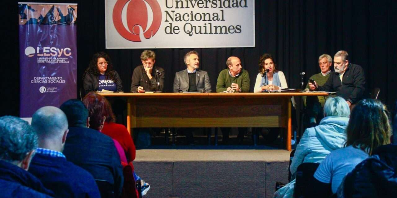 Panel en el marco de la semana contra la Violencia Institucional