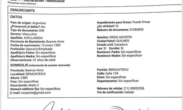 Berazategui: Representante de la firma O'Keefe involucrado en una denuncia de falsa usurpación y falsificación de documentos