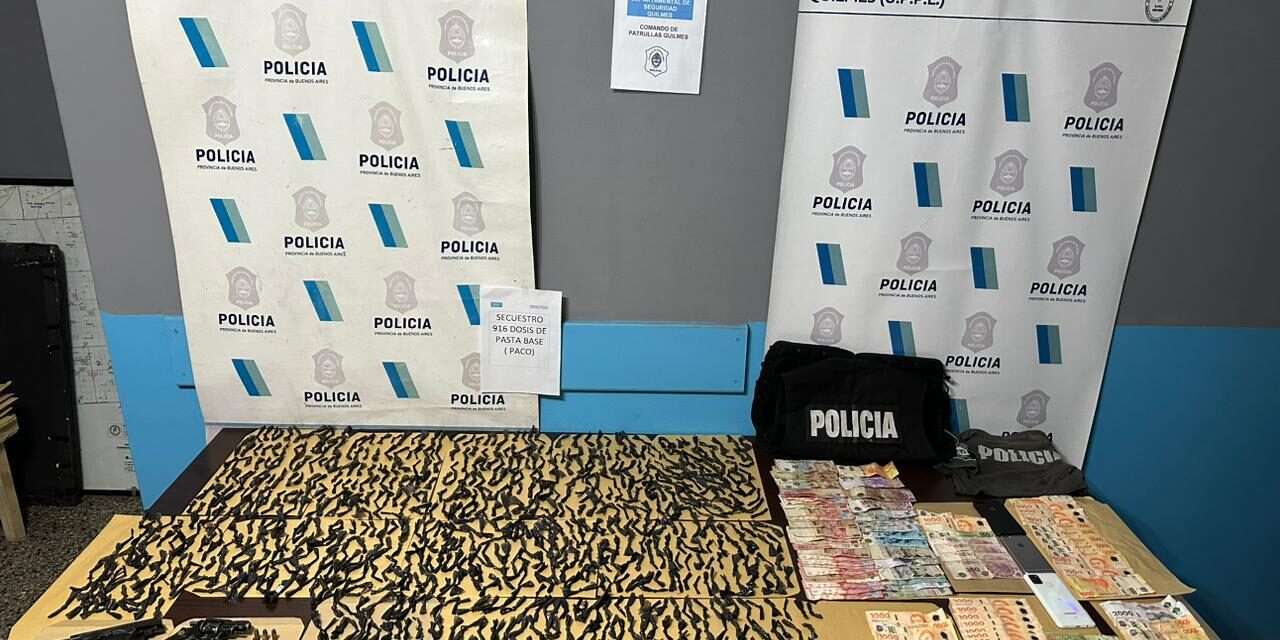 Golpe al narco en Quilmes: Desarticulan la banda de 'El Chapón' y hay 7 detenidos