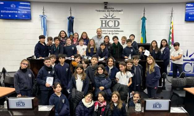 Alumnos del Instituto María Auxiliadora de Quilmes participaron del Programa “Estudiantes al HCD”