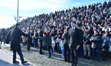 En el Día de la Bandera, Jorge Macri ratificó su "más firme respaldo" a la Policía de la Ciudad en la lucha contra el delito