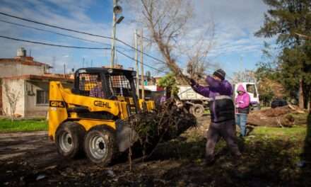 Quilmes: Nuevo operativo municipal de limpieza en el oeste del distrito