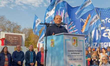Mussi: "El Peronismo es el único movimiento nacional y popular que rescató los derechos de los argentinos y es el único que puede seguir haciéndolo"