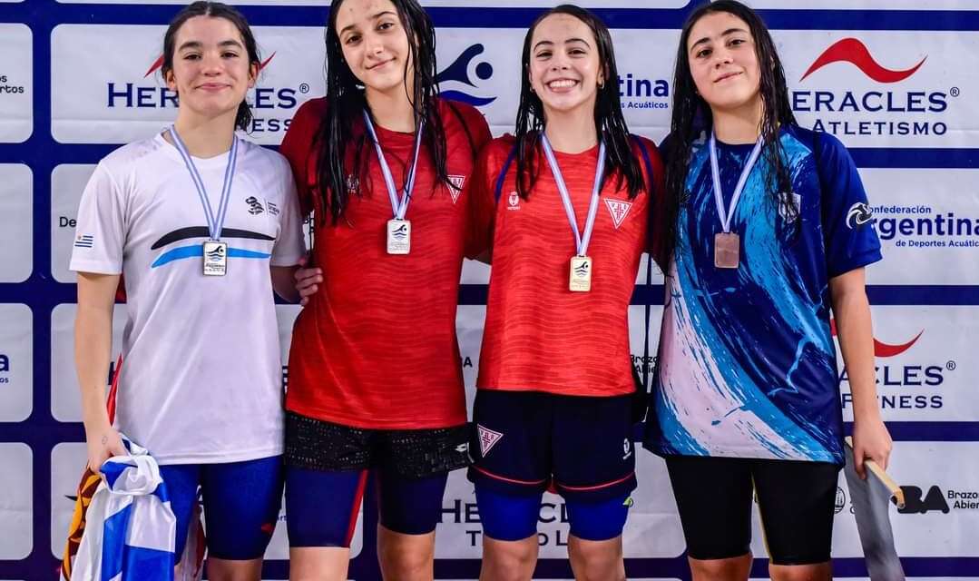 Buena performance quilmeña en el Campeonato Nacional de Natación de Infantiles y Menores