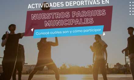 Lanús Gobierno abre las inscripciones para las actividades deportivas en los parques municipales