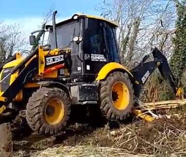 Desconocidos con topadoras deforestan la Reserva de Biósfera del Parque Pereyra