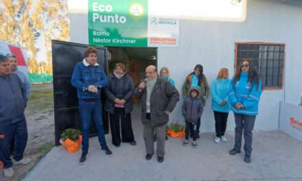 Mussi abrió otro EcoPunto, y ya son más de 50 del Programa 'Berazategui Recicla'