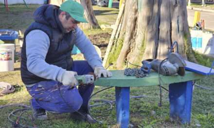 Jornada de limpieza integral en dos barrios de Berazategui