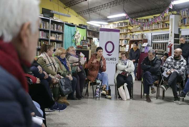 Mayra Mendoza dijo que pese al "contexto dificil, estamos poniendo la cara atendiendo demandas y encontrando soluciones"