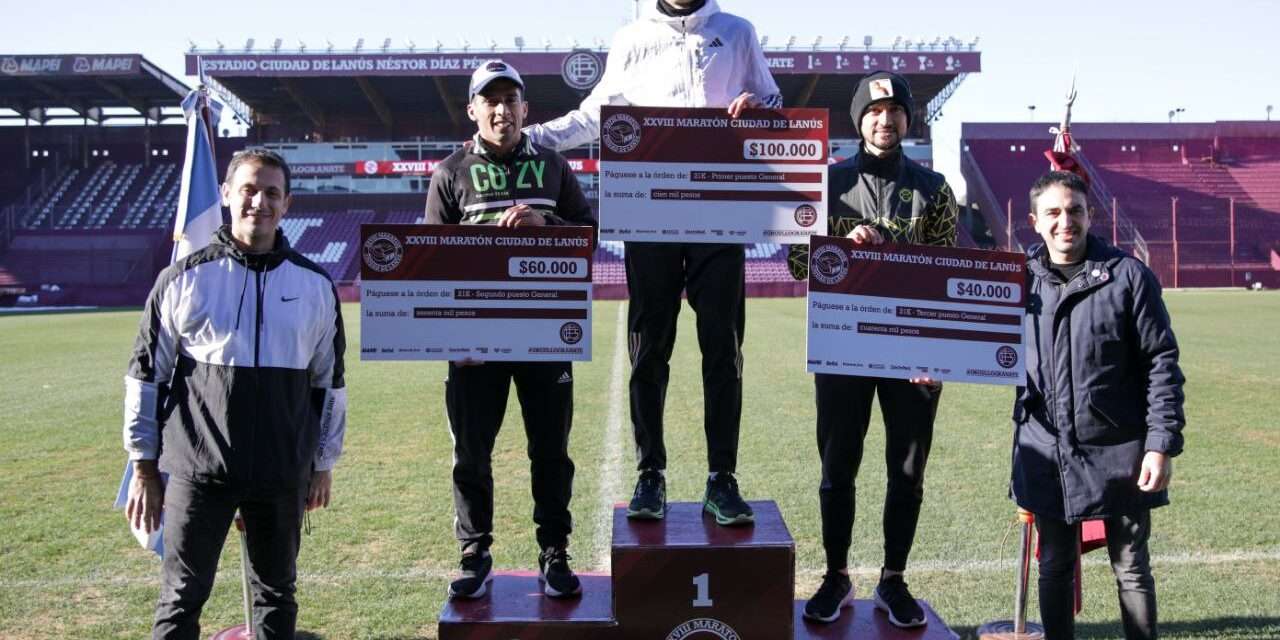 Julián Álvarez participó de la 28º Maratón del Club Lanús