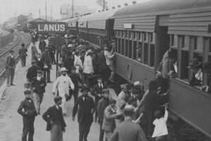 Estación antigua de Lanús (1944)