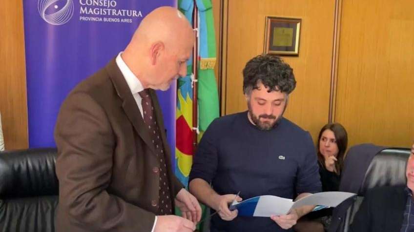 El diputado Tignanelli juró como Vicepresidente del Consejo de la Magistratura Bonaerense