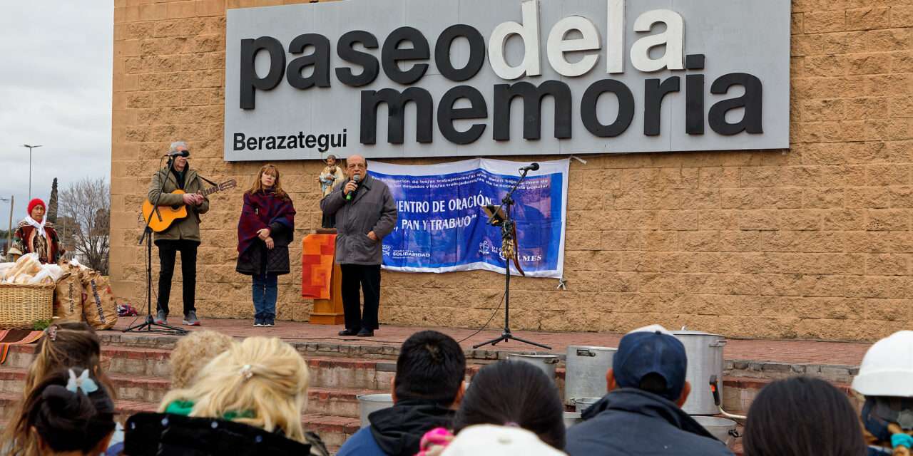 Mussi contundente: "Sin trabajo no hay pan, ni tampoco se puede vivir en paz"