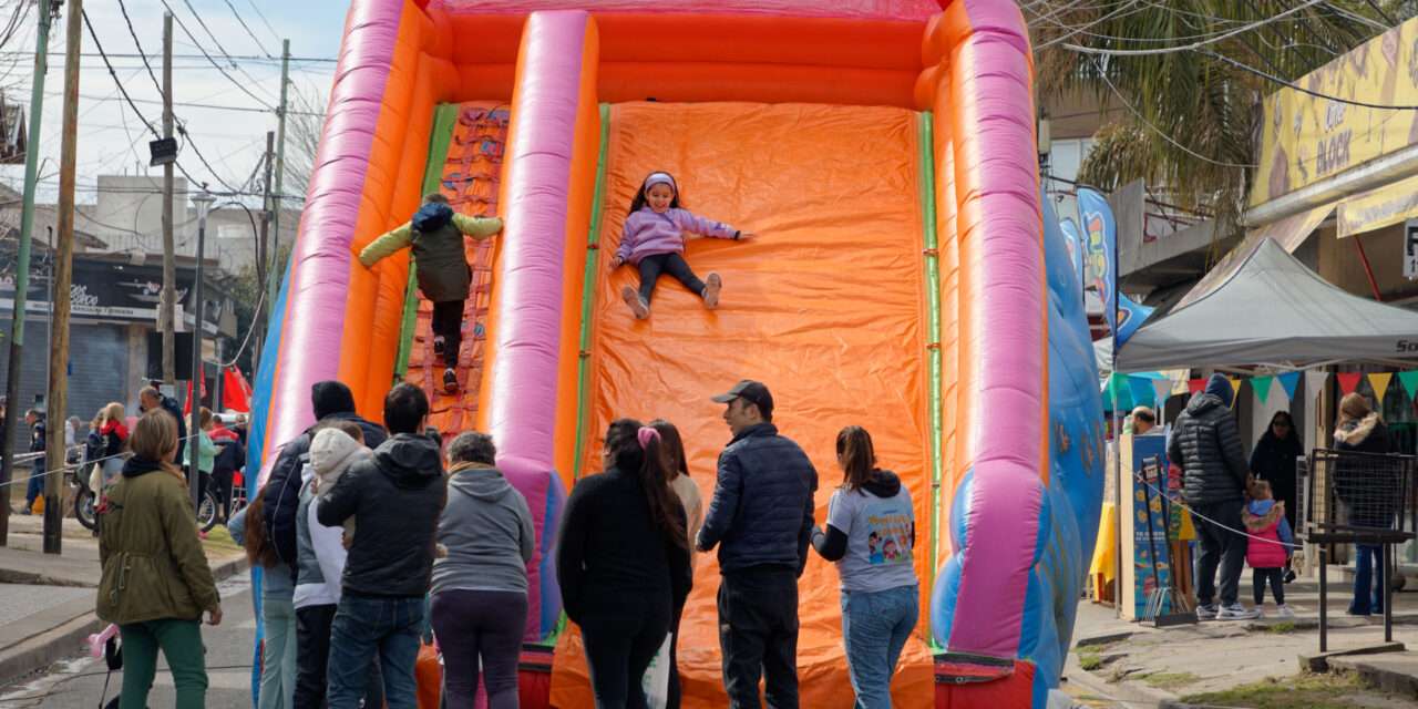 Con juegos y sorpresas, celebraron el Día del Niño en Hudson