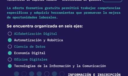 Abierta la inscripción para numerosos cursos gratuitas en Quilmes TEC