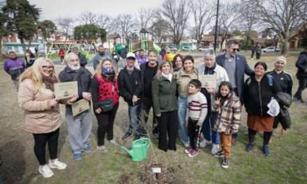 Nuevos juegos para la Plaza Héroes de Malvinas de Ezpeleta