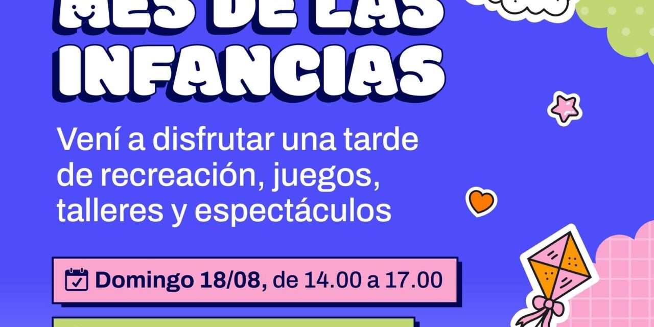 Mega festejo por el Día del Niño en Berazategui