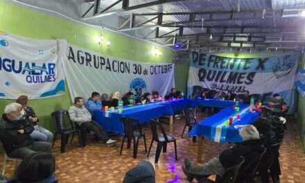 "Unidad Común por un Quilmes Grande: Reunión fundacional para construir alternativa política”