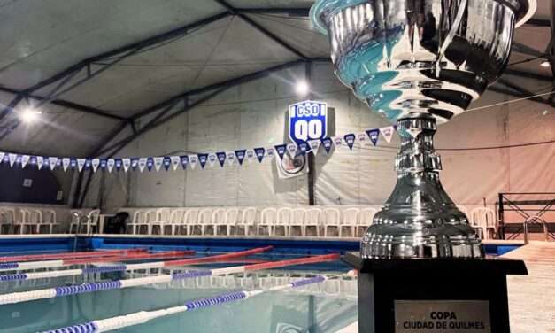 Club Quilmes Oeste bicampeones de la copa ciudad de Quilmes en el torneo de Natacion AM