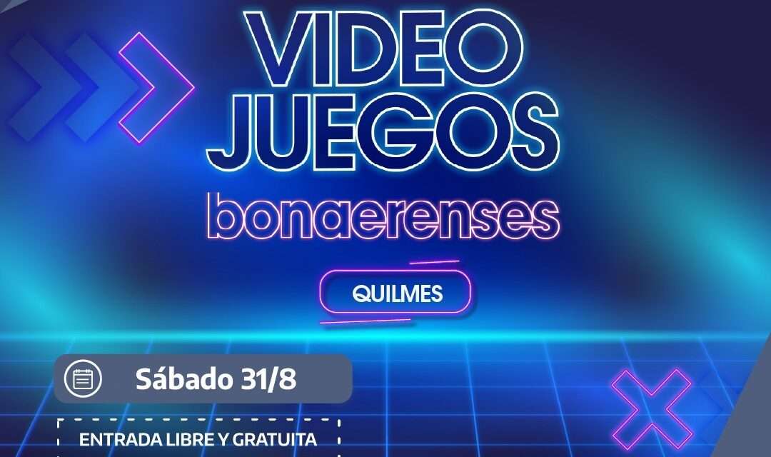 Con entrada libre y gratuita, llega a Quilmes otro Encuentro Provincial de Videojuegos