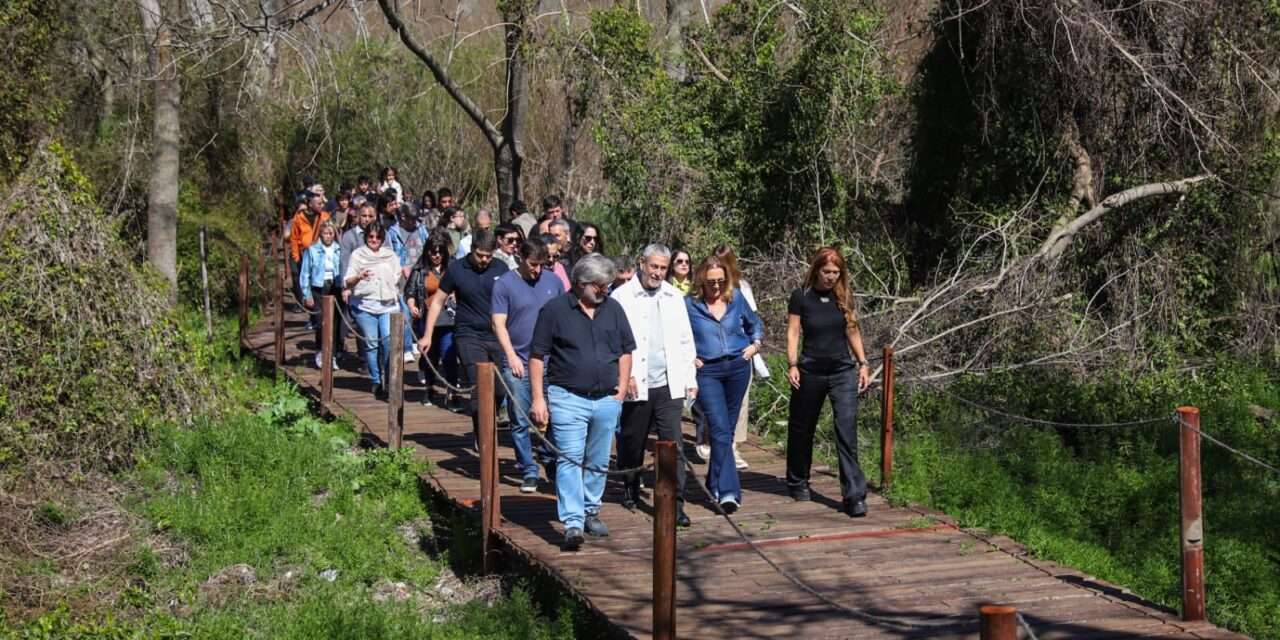 Ferraresi reinauguró la Eco Área de Avellaneda con ampliaciones y mejoras