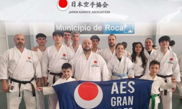 EL KARATE DE BERNAL EN LO MAS ALTO DEL PODIO DEL TORNEO NACIONAL DE KARATE SHOTOKAN J.K.A