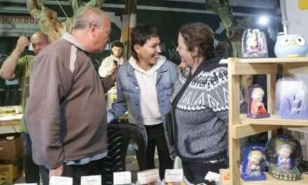 Mayra Mendoza estuvo presente en otra Edición de los Fogones de Bernal