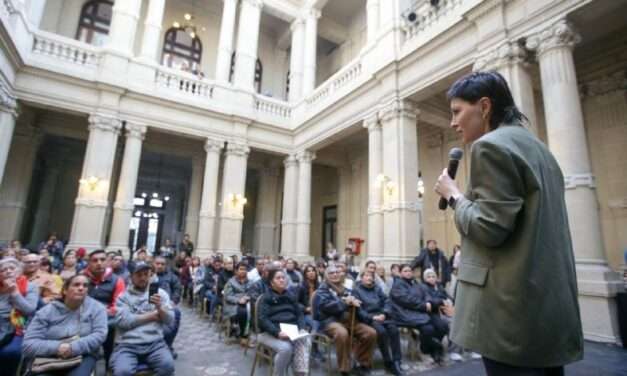 Mayra: “La regla tiene que ser una comunidad solidaria, que pueda contar con un Estado presente y eficiente”