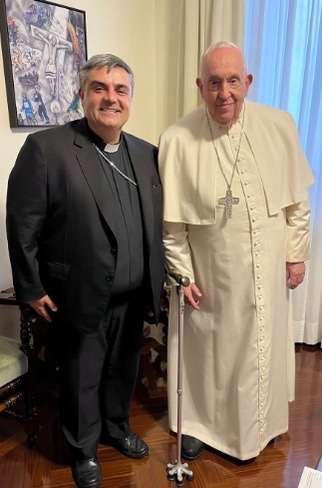 El Obispo de Avellaneda y Lanús se reunió con el Papa Francisco